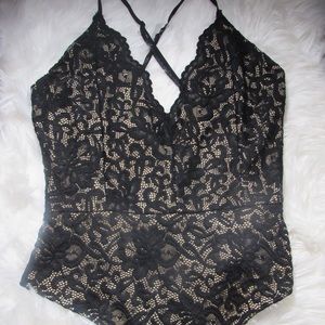 Windsor Black Lace Bodysuit